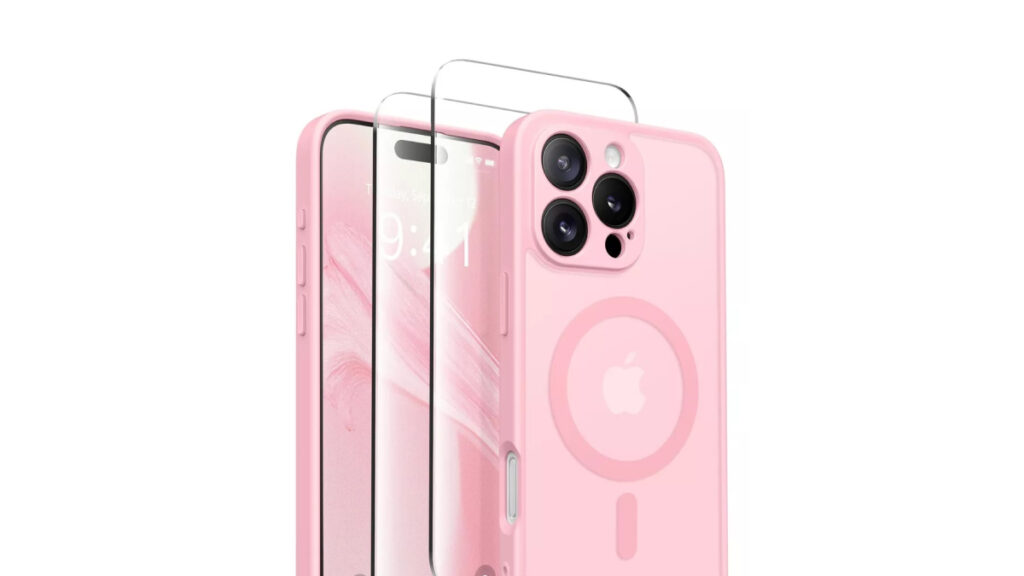 Case_16_pro_max_3 Funda Translúcida MagSafe para iPhone 16 Pro Max con 2 Micas